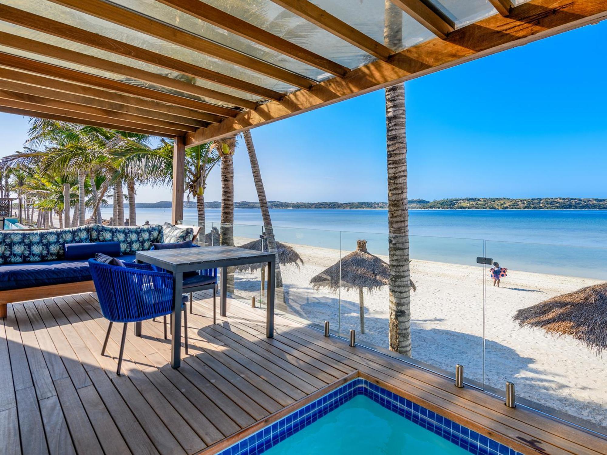 San Martinho Hotel Vila Praia Do Bilene الغرفة الصورة